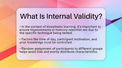What Is Internal Validity? - Ultimate Study Hacks