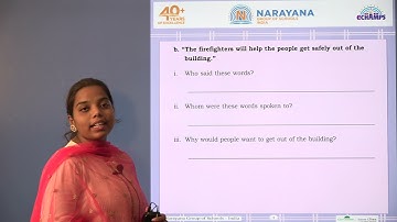 10TH APRIL TS CLASS III ENGLISH REVISION ASSIGNMENT KEY