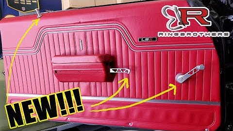 INSTALLING RINGBROTHERS DOOR HANDLES AND DOOR PANELS FOR LSX CHEVELLE. ( GIVEAWAY WINNER )