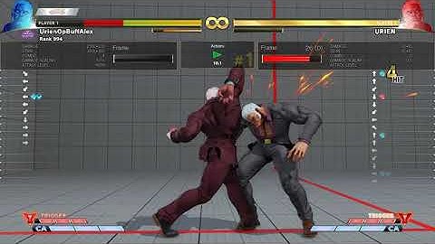 Urien aegis throwbait into throw setup