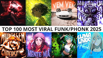 TOP 100 MOST VIRAL FUNK/PHONK 2025 🎵