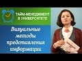 Как использовать визуальные методы работы с информацией