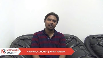 Chandan fulfills his Career Dream, Gets Job after CCIE R&S Training | Network Bulls