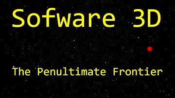 Software 3D Starfield, the Penultimate Frontier (raw 04/07/2024)