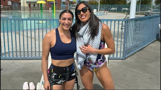 Swimming With Tatiana Suarez Challenging Merab! Talks Zhang Weili, Islam Makhachev vs Dustin Poirier