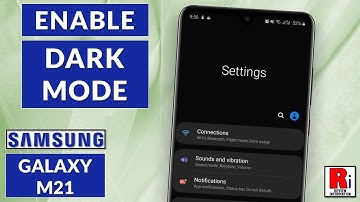 How to Enable Dark Mode on Samsung Galaxy M21 (2 methods)