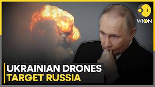 Russia-Ukraine War: Massive Ukrainian Drone Attack Strikes Multiple Regions | WION News