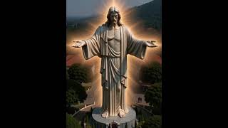 Tallest statue of Jesus Christ #ai #art #newyear2026 #experimental #newyear #statuette #classic