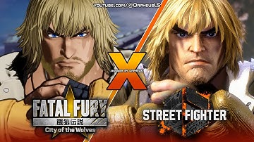 FATAL FURY CotW - KEN comparison with Street Fighter 6