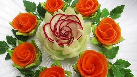 Hướng dẫn CẮT TỈA TRÁI CÂY trung thu 2020. Phần 4 | THU QUẾ Handmade