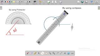 Teaching construction on online mathematics teaching| Using free software|| Sanobabu Thapa Magar