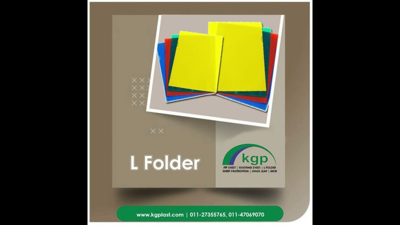 LRCXL 50 Pack Clear Document Folder L-Type Plastic Nepal