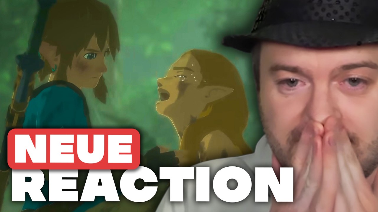 Domtendos Reaktion auf THE LEGEND OF ZELDA BREATH OF THE WILD | Final Trailer | Domtendo Clip