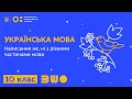 10 клас. Українська мова. Написання не, ні з різними частинами мови