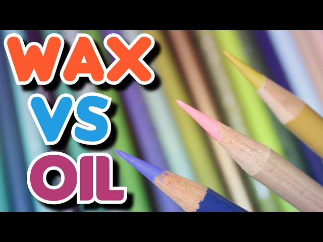 Wax VS Oil  Colored Pencil REVIEW 