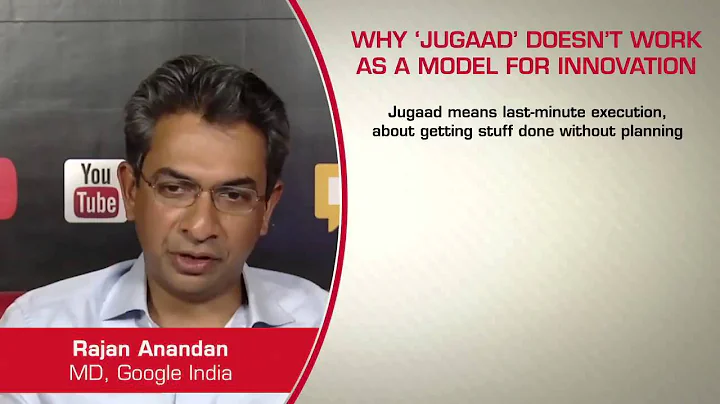 Rajan Anandan On Why Jugaad Doesnt Work As A Model for Innovation | Mahindra Rise