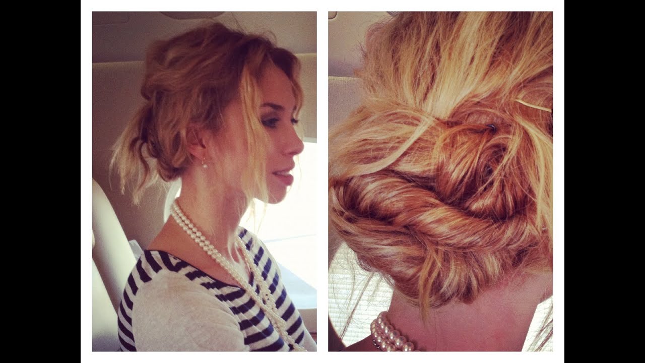 Быстрая причёска. Романтический хаос.