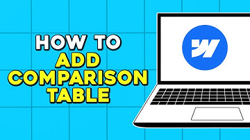 How To Add Comparison Table To Webflow (Quick Tutorial)