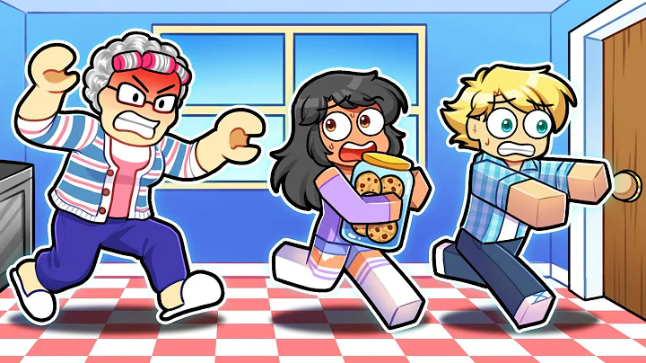 Stealing EVERY COOKIE From My SCARY GRANNY in Roblox!