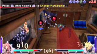 Dissidia Duodecim Lightning VS Cloud