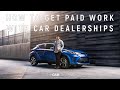 5 TIPS for Car Photographers GETTING PAID work for CAR DEALERSHIPS