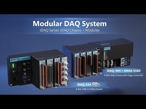 iDAQ Series: Modular DAQ System, Advantech (EN)
