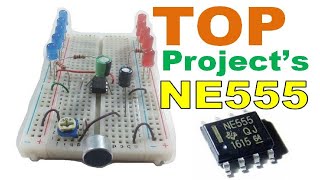 TOP 5 Proyectos  Electrónicos NE555 IC