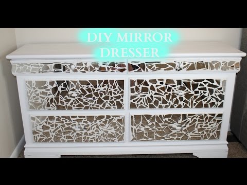 Diy Mirror Dresser Under 100 Youtube