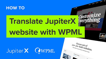 How to translate a JupiterX website with WPML (The quick way)