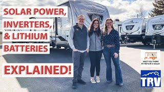 How To Make Your Outdoors RV The Ultimate Off-Grid Trailer W/Solar, Inverter, & Lithium Batteries! by Thompson RV 16,450 views 1 year ago 35 minutes