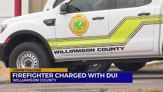 Firefighter charged with DUI