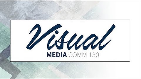 Comm 130: Useful Photoshop Videos: Save and load selections