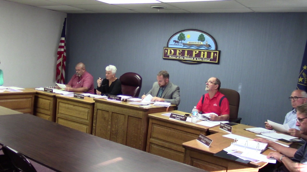 8-7-17 City of Delphi Common Council Meeting (1)