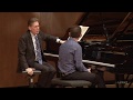 Mackenzie melemed piano  juilliard robert levin piano master class