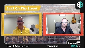 Live now - SaaS Secrets with Aaron Krall from SaaS Growth Hacks on SaaS on the Streets LinkedIN Live