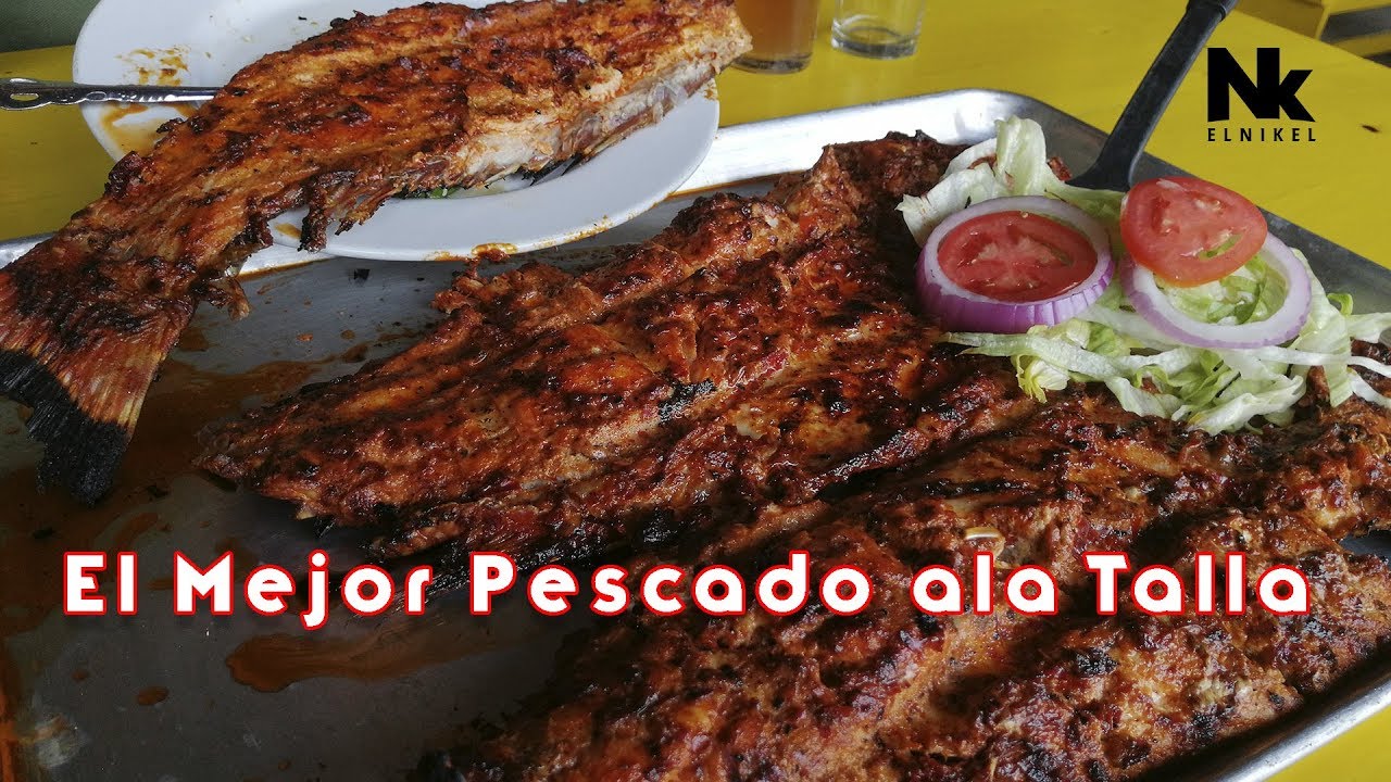 Como se prepara el MEJOR PESCADO A LA TALLA | conocimos el restaurante de  JUANA LA CUBANA - YouTube