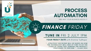#FinanceFriday: Process Automation