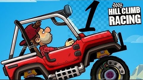 Hill Climb Racing (Gameplay Walkthrough Part 1 ) -Jeep (Ios, Android) #video #hillclimbracing