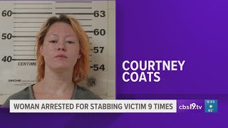 East Texas woman accused of stabbing woman about 9 times arrested