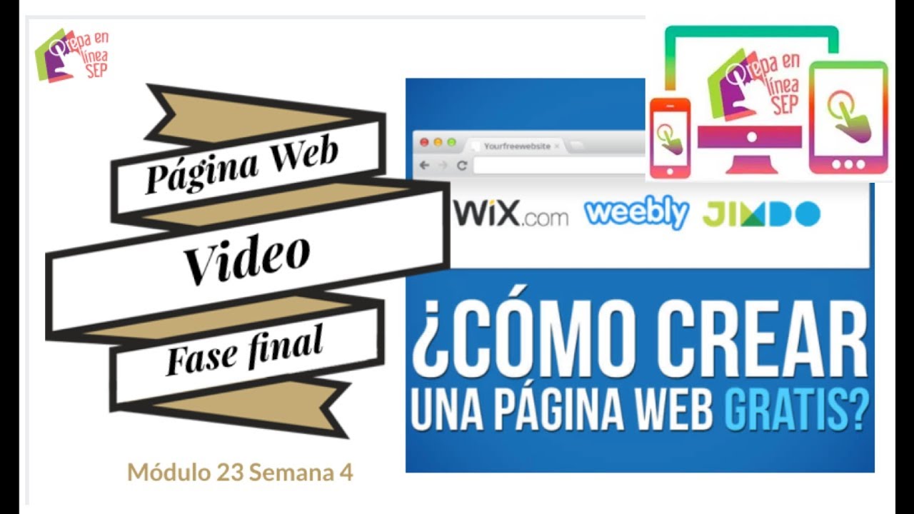 Módulo 23 Semana 4 Prepa en Línea SEP-- Proyecto fase final - YouTube