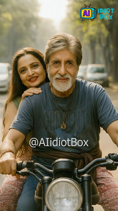 Rekha & Amitabh Bachchan reimagined as Saiyaara movie characters😍💙