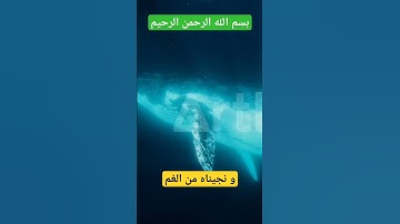 " و ذا النون إذ ذهب مغاضبا.. " آية 87 و 88 من سورة الأنبياء #إبتلاء يونس عليه السلام #سورة يونس