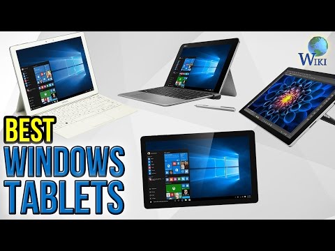 6 Best Windows Tablets 2017