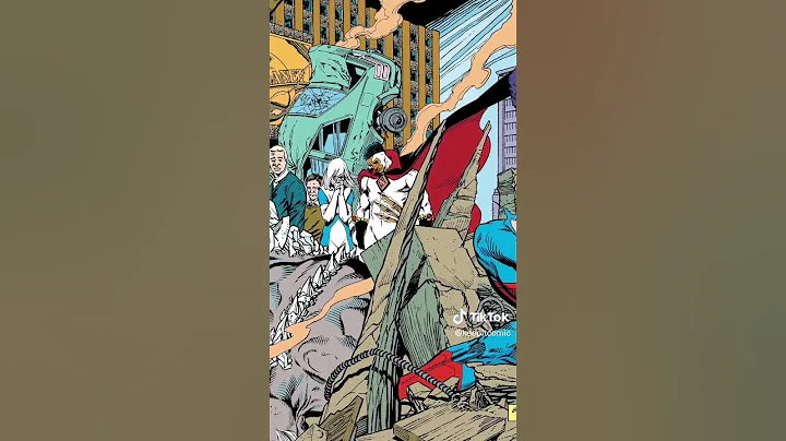 Flashback Panel. The Death of Superman. - DayDayNews