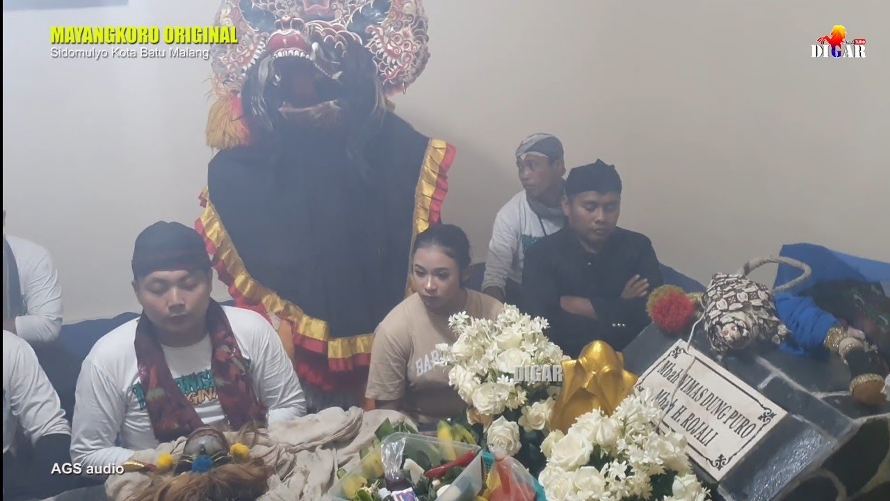Malam 1 Suro 2023. Barongan Mayangkoro Original Sowan Punden Sidomulyo Batu