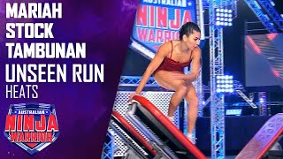 Unseen run: Mariah Stock Tambunan&#39;s Ninja debut cut short | Australian Ninja Warrior 2020