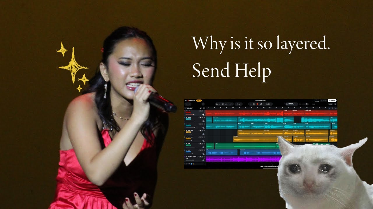 Wildflower but I attempt to sing backing vocals