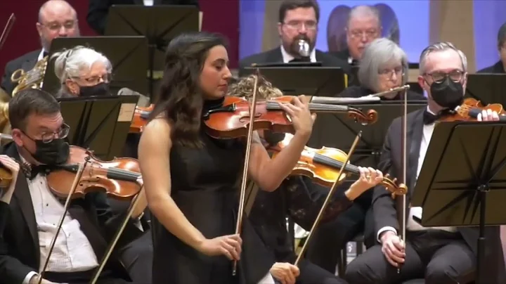 Rebekah Willard plays Korngold Violin Concerto in ...