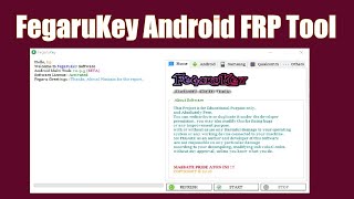 FegaruKey Android FRP Tool Full Activated Free Download