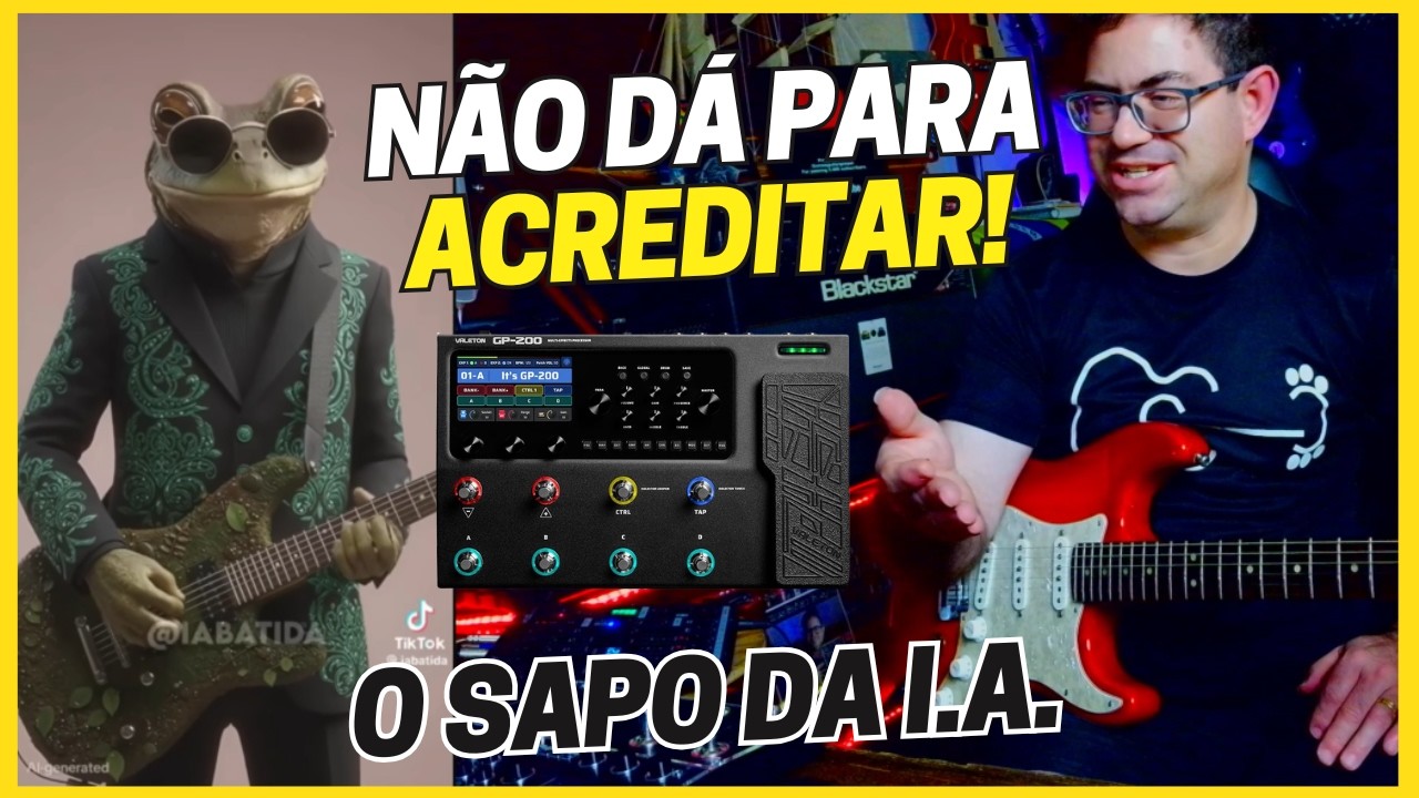VALETON GP200 | TIRANDO O TIMBRE DA I.A. - YouTube